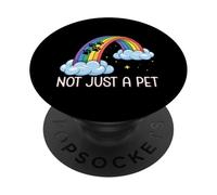 Not just a Pet Rainbow Bridge Dog Lover PopSockets Adhesive PopGrip