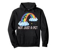 Not just a Pet Rainbow Bridge Dog Lover Pullover Hoodie