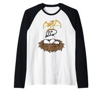Not Just Another Egg Camper Funny T-Shirt Raglan Baseball Tee