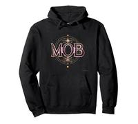 Not Just The Mother MOB Elegant Vintage Family Pride Pullover Hoodie, Adult Unisex, Black, XXL