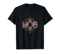 Not Just The Mother Mob Elegant Vintage Family Pride T-Shirt, Men, Black, XXL