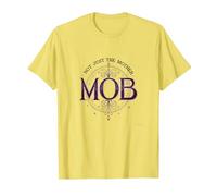 Not Just The Mother Mob Elegant Vintage Family Pride T-Shirt, Men, Lemon, XXL