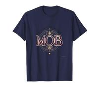 Not Just The Mother Mob Elegant Vintage Family Pride T-Shirt, Men, Navy, XXL