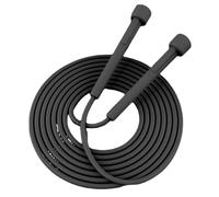 Not Knotted Skipping Rope Adjustable Length Jump Rope Rapid Speed Skipping Rope For Body Fitness Fats Burning Boxing Speed Jump Rope For Women Fitness Replacement Kids Workout Gear