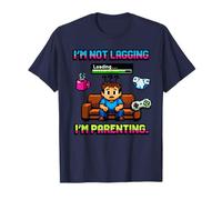 Not Lagging Just Parenting Pixel Art T-Shirt