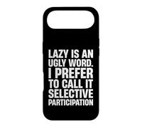 NOT LAZY JUST SELECTIVE PARTICIPATION Case for iPhone Air
