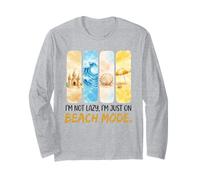 Not Lazy Just Summer Vacation State of Mind Long Sleeve T-Shirt