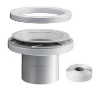 Not Leak Toilet Base Seal ABS Toilet Flange Flange Gasket Long Service Gasket for Home Property Management Supplies
