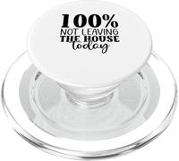 Not Leaving The House Today Stay Home Socially Awkward PopSockets PopGrip for MagSafe