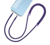 Not Loss Double Hook Phone Lanyard Side Mount Pad Metal Lanyard Clip With Two Rings Corrosions Resistant Clip For Phone