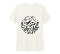 Not Lost Just Exploring Hiker Adventure Hiking Premium T-Shirt