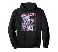 Not Lost, Just Exploring the Abyss Gothic Women Pullover Hoodie