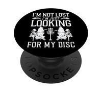 Not Lost Looking For My Disc Funny PopSockets Adhesive PopGrip