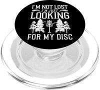 Not Lost Looking For My Disc Funny PopSockets PopGrip for MagSafe