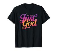 Not Luck Just God Christian Faith Believer Typography T-Shirt