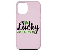 Not Lucky Just Blessed St Patrick's Day Girl Irish Shamrock Case for iPhone 12/12 Pro