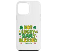 Not Lucky Simply Blessed Romans 4:7.8 Case for iPhone 13 Pro Max