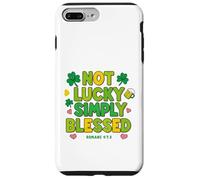 Not Lucky Simply Blessed Romans 4:7.8 Case for iPhone 7 Plus/8 Plus