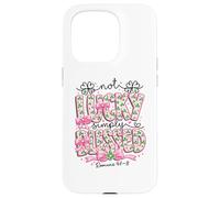 Not Lucky Simply Blessings Romans 4:7-8 Faith Inspiration Case for iPhone 15 Pro