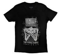 Not Machines Cotton T-Shirt Nothing More Black XL