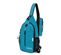 |Not Made In China| Crossbody Sling Backpack, Sling Bag For Travel and Hiking, Anti-Theft Chest Bag