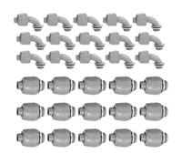 Not Metallic Conduit Adapters Liquid Tight Sealing PVC Connectors for Flexible PVC Electrical Systems Tool Without Installation Conduit Connectors