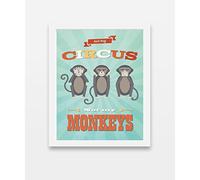 Not My Circus Children's Wall Art Print 11x14, Nursery Decor, Kid's Wall Art Print, Kid's Room Decor, Motivational Word Art, Inspirational Artwork for Kids, Baby Room Decor, Playroom Decor