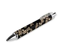 Not My Circus Monkeys Personalized Ballpoint Pen Fancy Funny Ball Point Pens Black Gifts 1 PCS