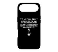 Not My Fault I Tell Navy Stories Veteran Humor Case for iPhone Air