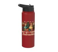 Not My First Nutcracker Sugar Plum Costume, Christmas Ballet Stainless Steel Insulated Water Bottle