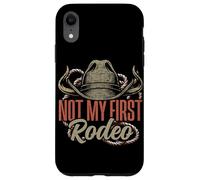 Not My First Rodeo Cowboy Hat Southern Country Western Case for iPhone XR