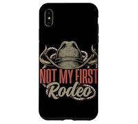 Not My First Rodeo Cowboy Hat Southern Country Western Case for iPhone XS Max