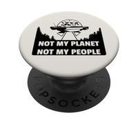 Not my planet Socially awkward funny introvert PopSockets Adhesive PopGrip