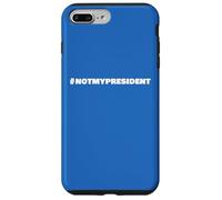 Not My President Slogan Tee - Hashtag Resistance Case for iPhone 7 Plus/8 Plus