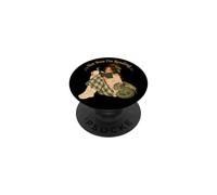 Not Now I'm Reading Cozy Girl Dragon Fantasy Book Lover PopSockets Adhesive PopGrip