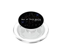 Not of This Space World John 17 Prayer Catholic Bible Quotes PopSockets PopGrip for MagSafe