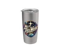 Not of This Space World John 17 Prayer Catholic Bible Quotes Stainless Steel Insulated Tumbler