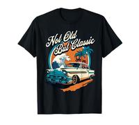 'Not Old But Classic' | Retro Beachside Classic Car T-Shirt