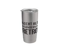 Not Old But Retro C64 Gaming Otufit for Gamers Stainless Steel Insulated Tumbler
