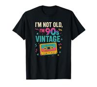Not Old I'm 90's Vintage Retro Funny Graphic T-Shirt