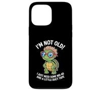 Not Old WD40 Duct Tape Funny Humor Aging Repair Resilience Case for iPhone 13 Pro Max