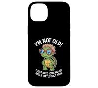 Not Old WD40 Duct Tape Funny Humor Aging Repair Resilience Case for iPhone 14 Plus