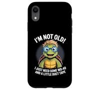 Not Old WD40 Duct Tape Funny Humor Aging Repair Resilience Case for iPhone XR