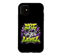 Not On My Level Astronaut Cannabis Space Marijuana 420 Case for iPhone 11