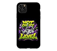 Not On My Level Astronaut Cannabis Space Marijuana 420 Case for iPhone 11 Pro Max