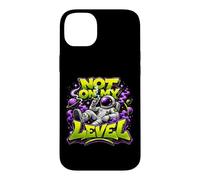 Not On My Level Astronaut Cannabis Space Marijuana 420 Case for iPhone 14 Plus