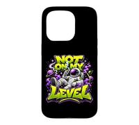 Not On My Level Astronaut Cannabis Space Marijuana 420 Case for iPhone 15 Pro