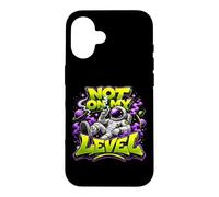 Not On My Level Astronaut Cannabis Space Marijuana 420 Case for iPhone 16
