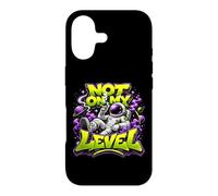 Not On My Level Astronaut Cannabis Space Marijuana 420 Case for iPhone 17