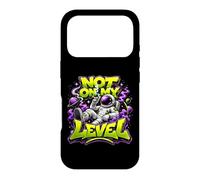 Not On My Level Astronaut Cannabis Space Marijuana 420 Case for iPhone 17 Pro